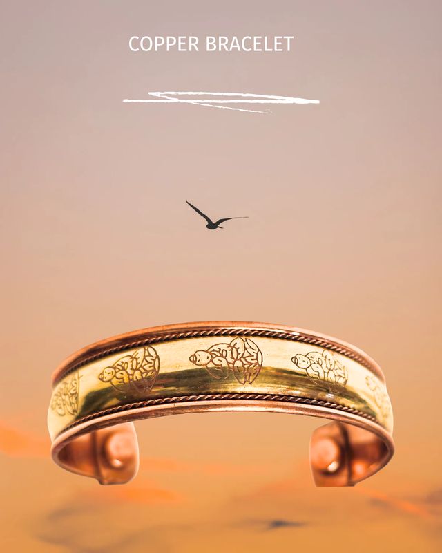 Copper Bracelet Handmade Strong Real Magnet