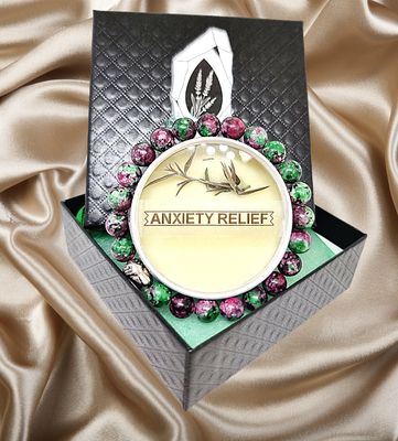 Anxiety Relief Holistic  Set Aromatherapy | Crystal Bracelet 