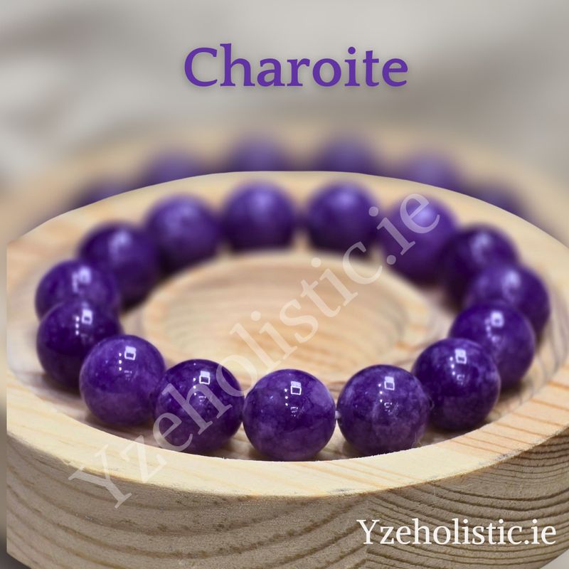Charoite Crystal Bracelet 8mm