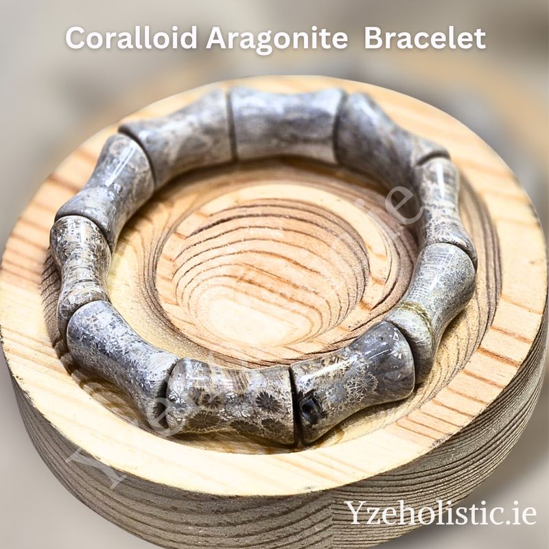 Coralloid Aragonite Crystal Bracelet 20mm