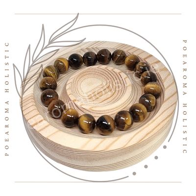 Tiger Eye Bracelet Elastic 10mm