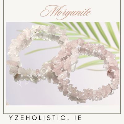 Morganite Chips Bracelet