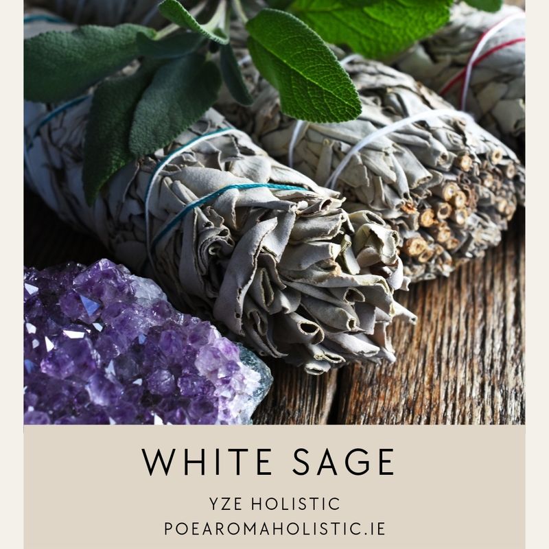 White Sage Smudge Stick 4" Dried White Sage with Beautiful Scent, Home Cleansing Incense for House Cleansing and Burning Sage Natural Certified 