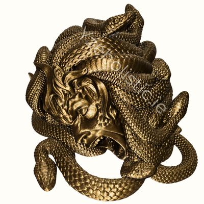 Medusa Snake Dice Tower Ornament Large 3D