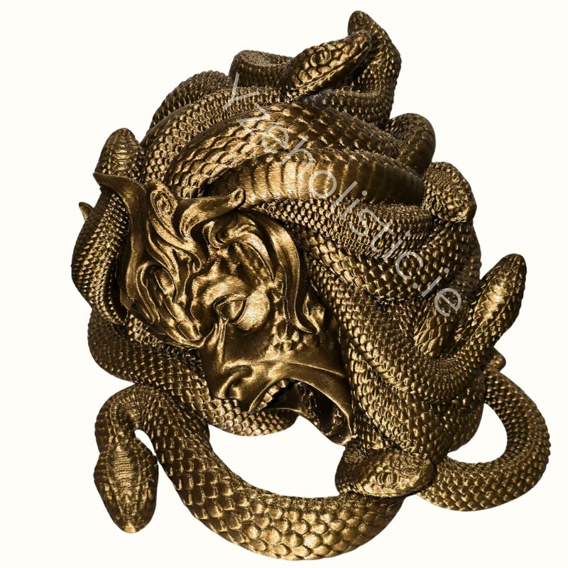 Medusa Snake Dice Tower Ornament Large 3D 