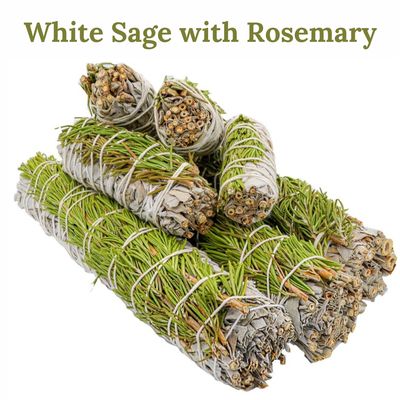Rosemary and White Sage Smudge Incense Stick Rosemary and White Sage Smudge Incense Stick