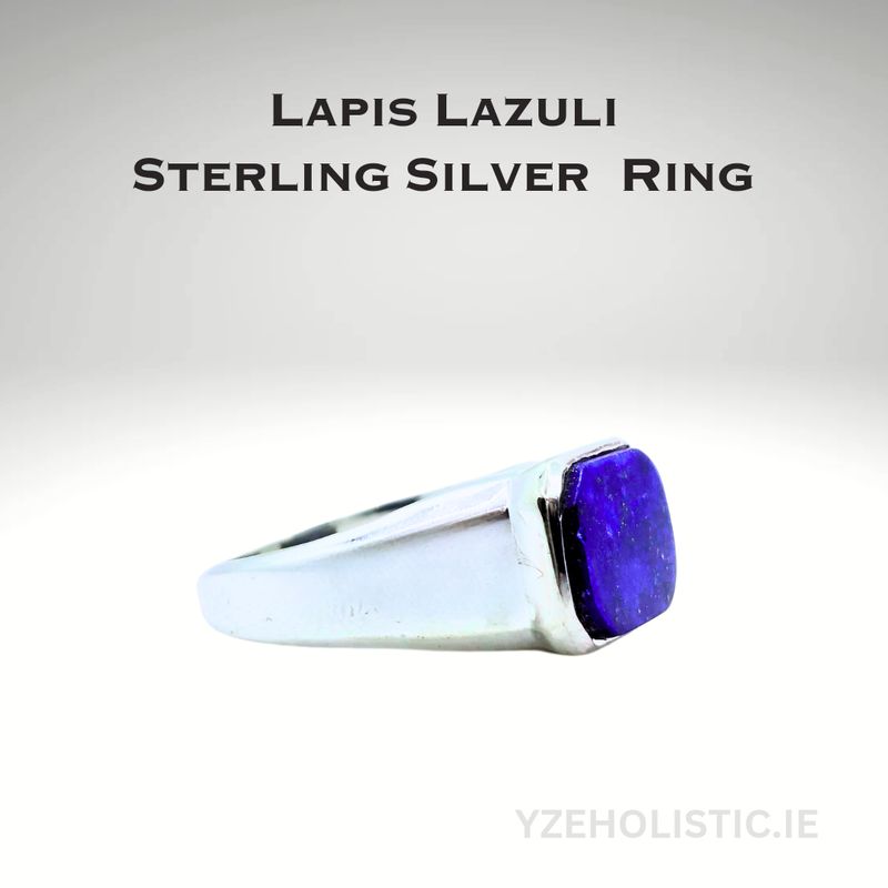Lapis Lazuli 925 Sterling Silver Ring 