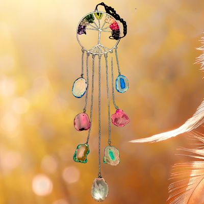 Crystal Dreamcatcher Tree of Life 