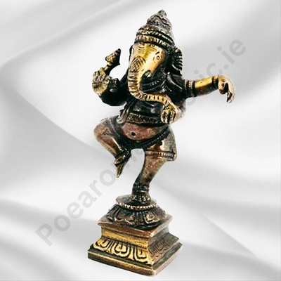 Ganesha Statue Lord Bronze Handmade Brass Decor Ornament