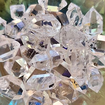 Herkimer Diamond Crystal Drilled 