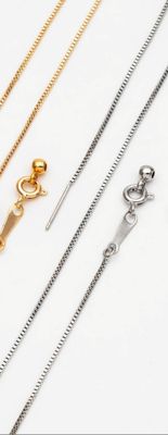 ADJUSTABLE 925 Silver / Gold Chain | 18" Adjustable Chain BoChain Bead Chain