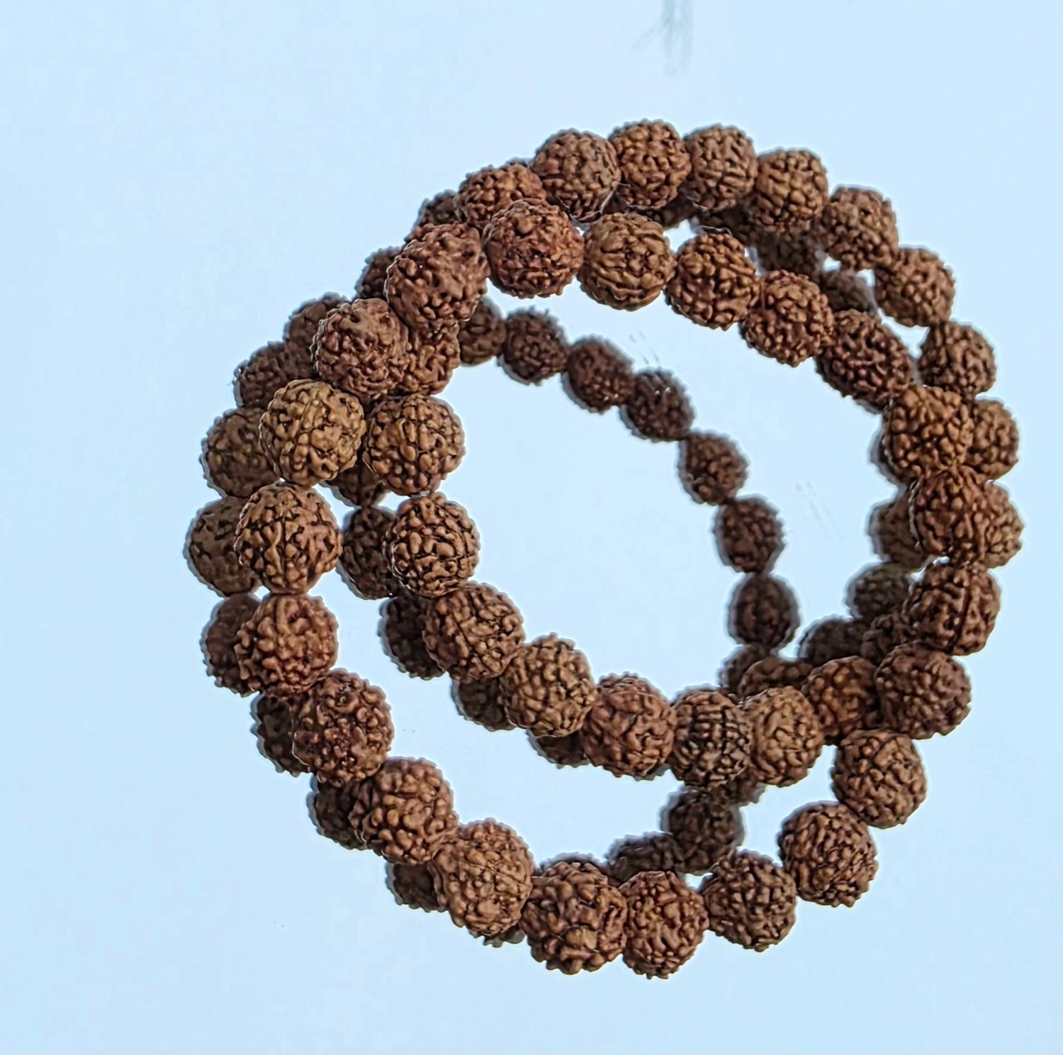 Rudraksha Seed Bead Bracelet - Emotional Balance - Protection ±8mm