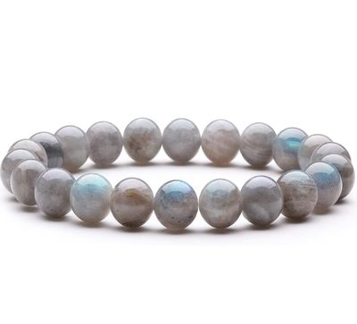 Grey Moonstone Crystal Bracelet 