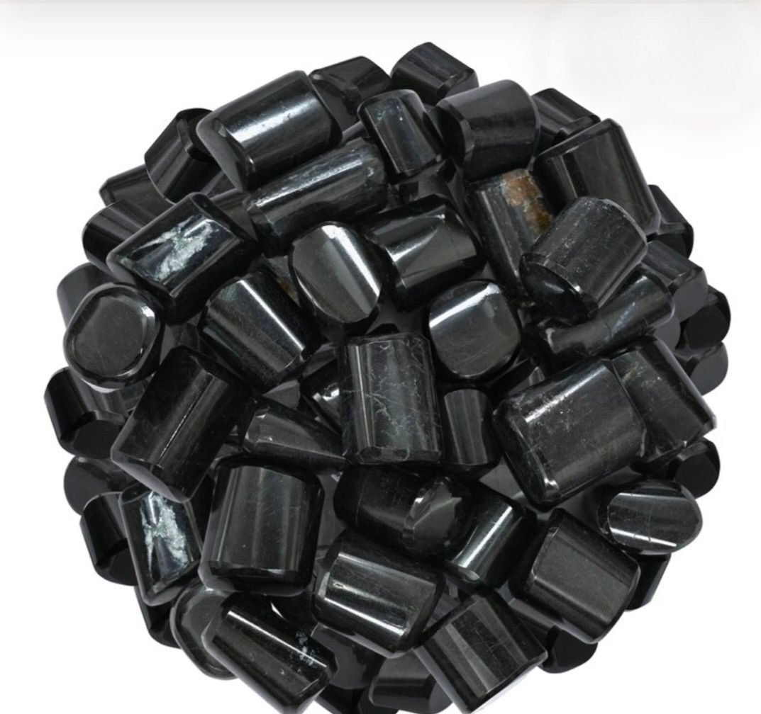 Black tourmaline tumbled stone AAA Quolity crystal 
