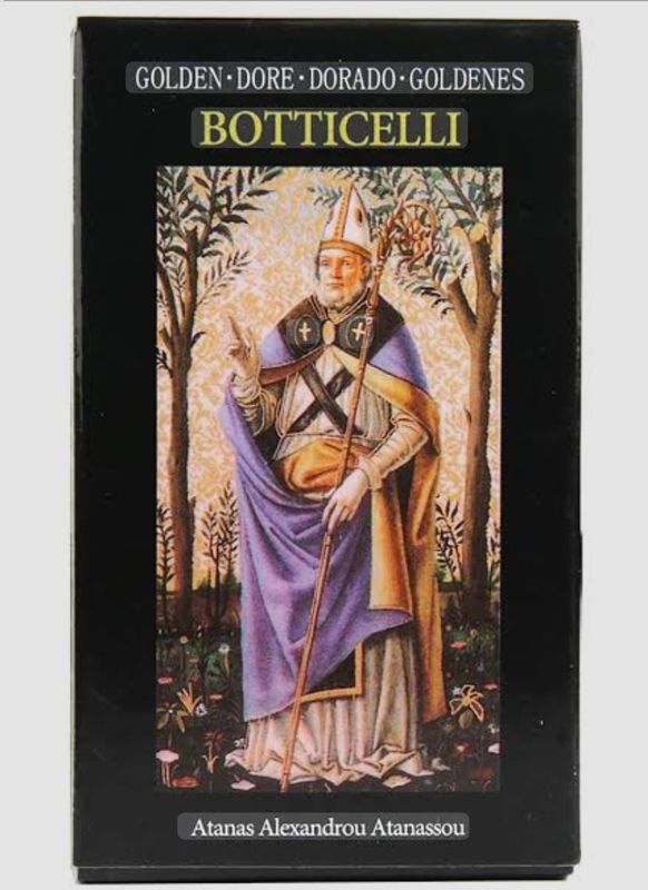 Tarot Cards Deck. Botticelli Tarot/ Tarot Dorado de Botticelli