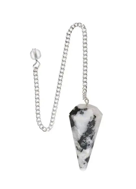 Moonstone Pendulum Dowsing Natural Stone 