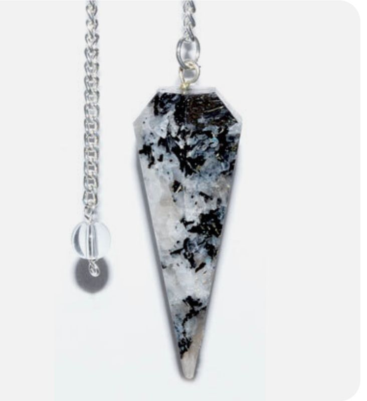 Moonstone Pendulum Dowsing Natural Stone 