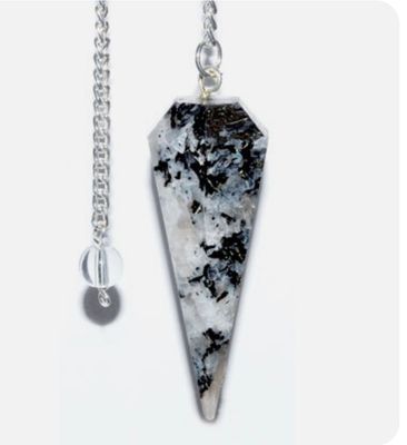 Moonstone Pendulum Dowsing Natural Stone 