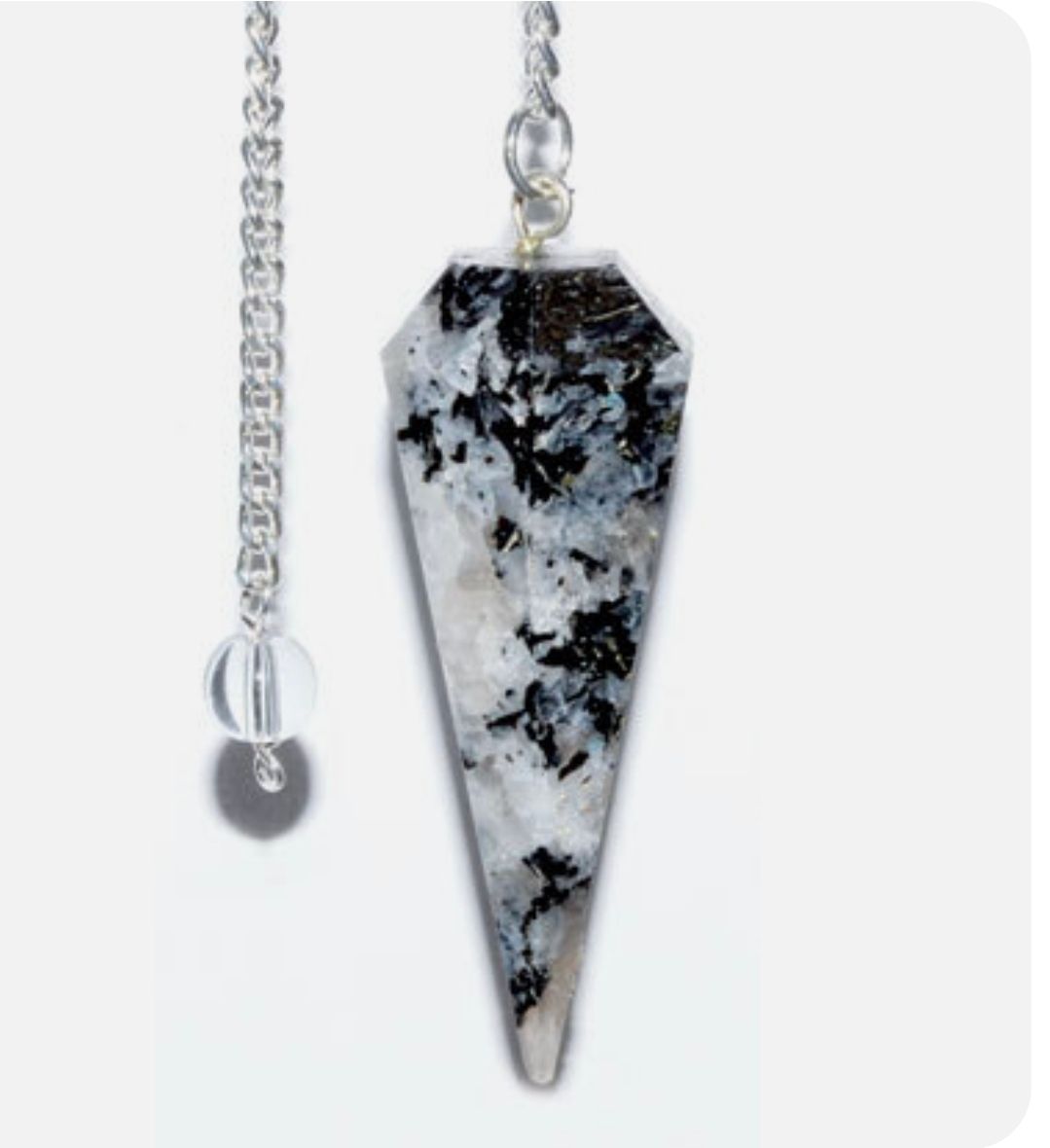 Moonstone Pendulum Dowsing Natural Stone 