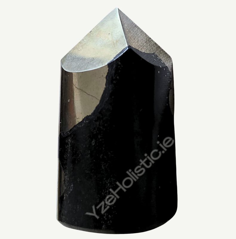 Pyrite Tower Point Crystal Polished