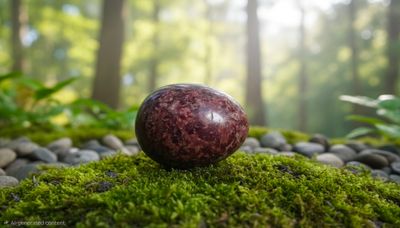 Garnet Solid Natural Egg Shape Carving Specimen Polished Garnet Solid Natural Egg Shape Carving Specimen Polished