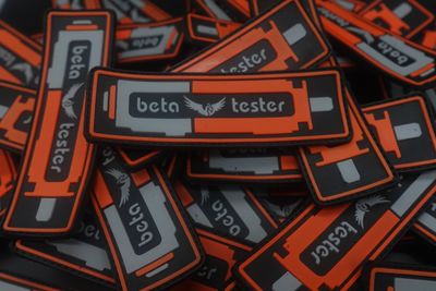 The Beta tester patch shows your support for our beta program, where early access to products accelerates development