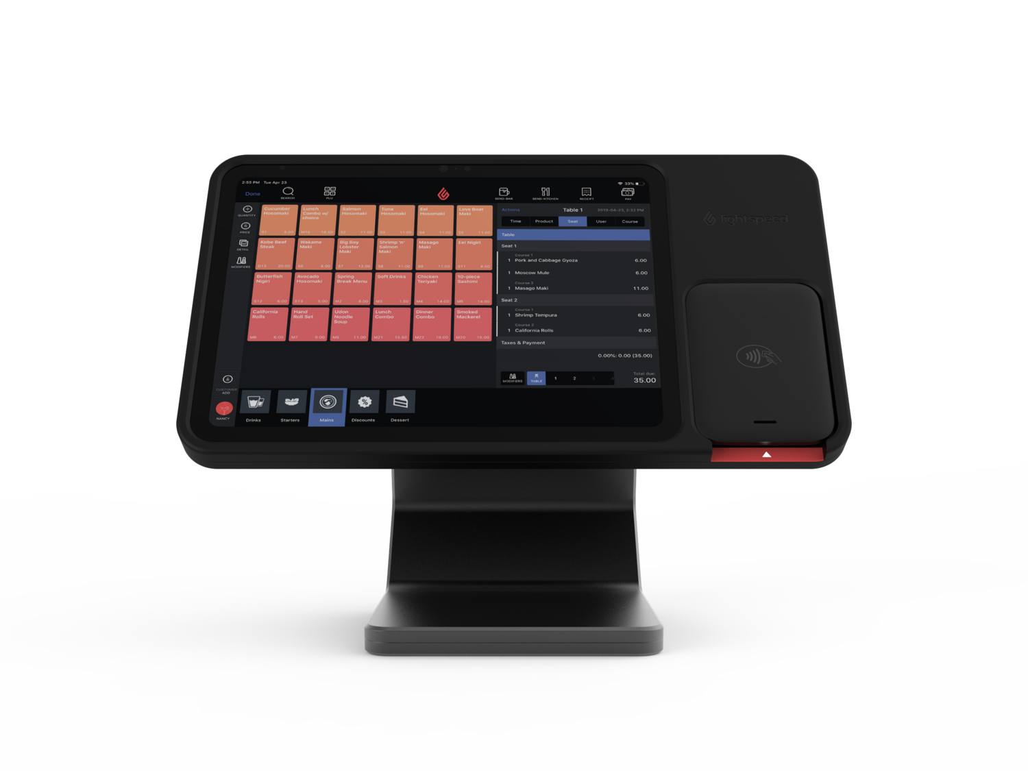 Lightspeed Stand with Payments