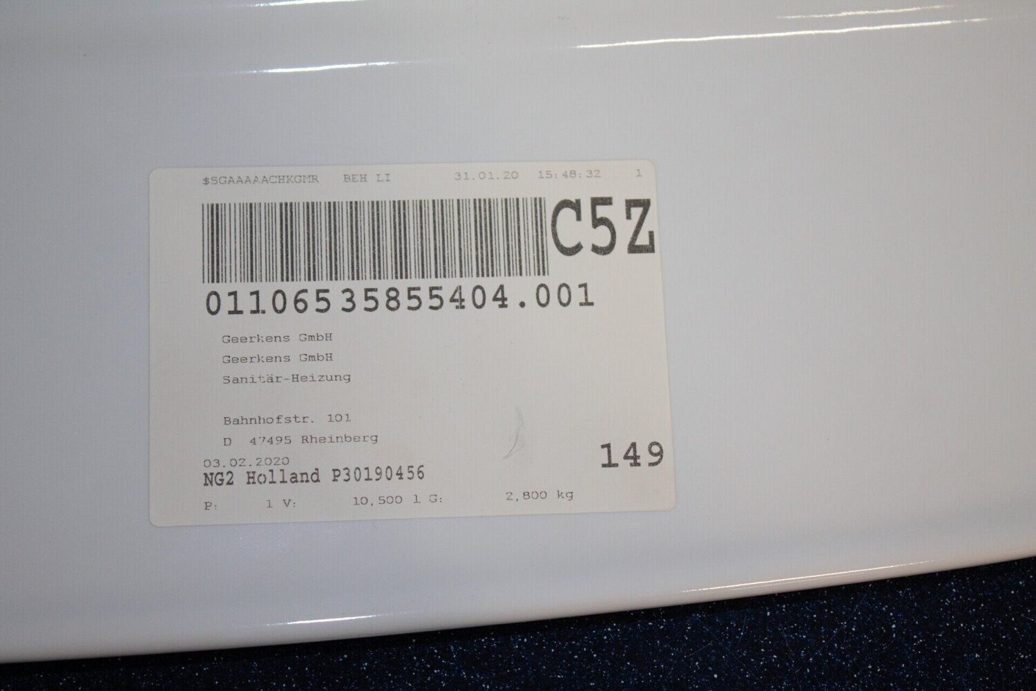 Ablage, 50 cm, Vigour, individual (shk-Nr.2022-0022)