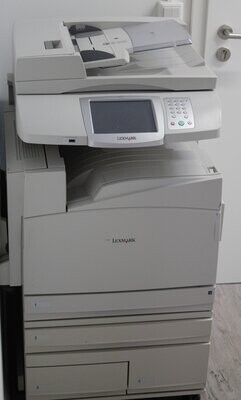 Lexmark x945e Drucker für Bastler plus neue Toner, (shk-Nr. 2022-0026)
