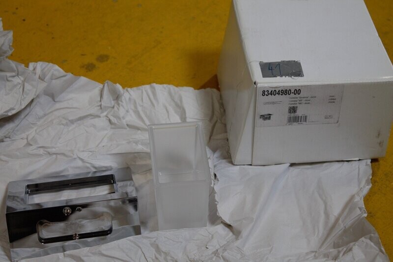 Behälter/Container, Dornbracht, symetrics chrom (shk-Nr. 2022-0041)