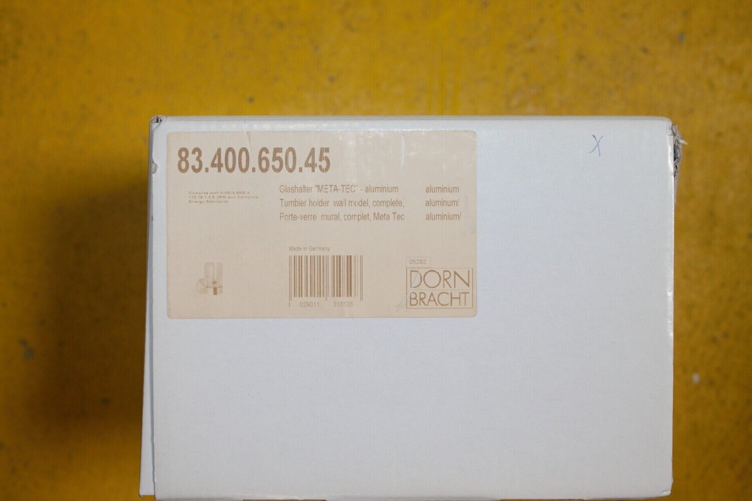 Glashalter, Dornbracht , Meta-tec (shk-Nr. 2022-0068)