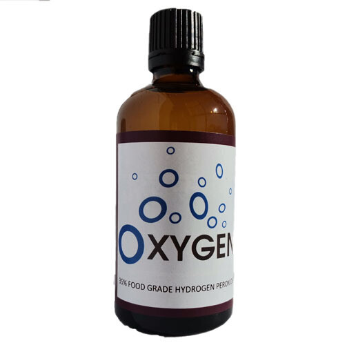 Oxygen 100ml - Food Grade Hydrogen Peroxide 35%