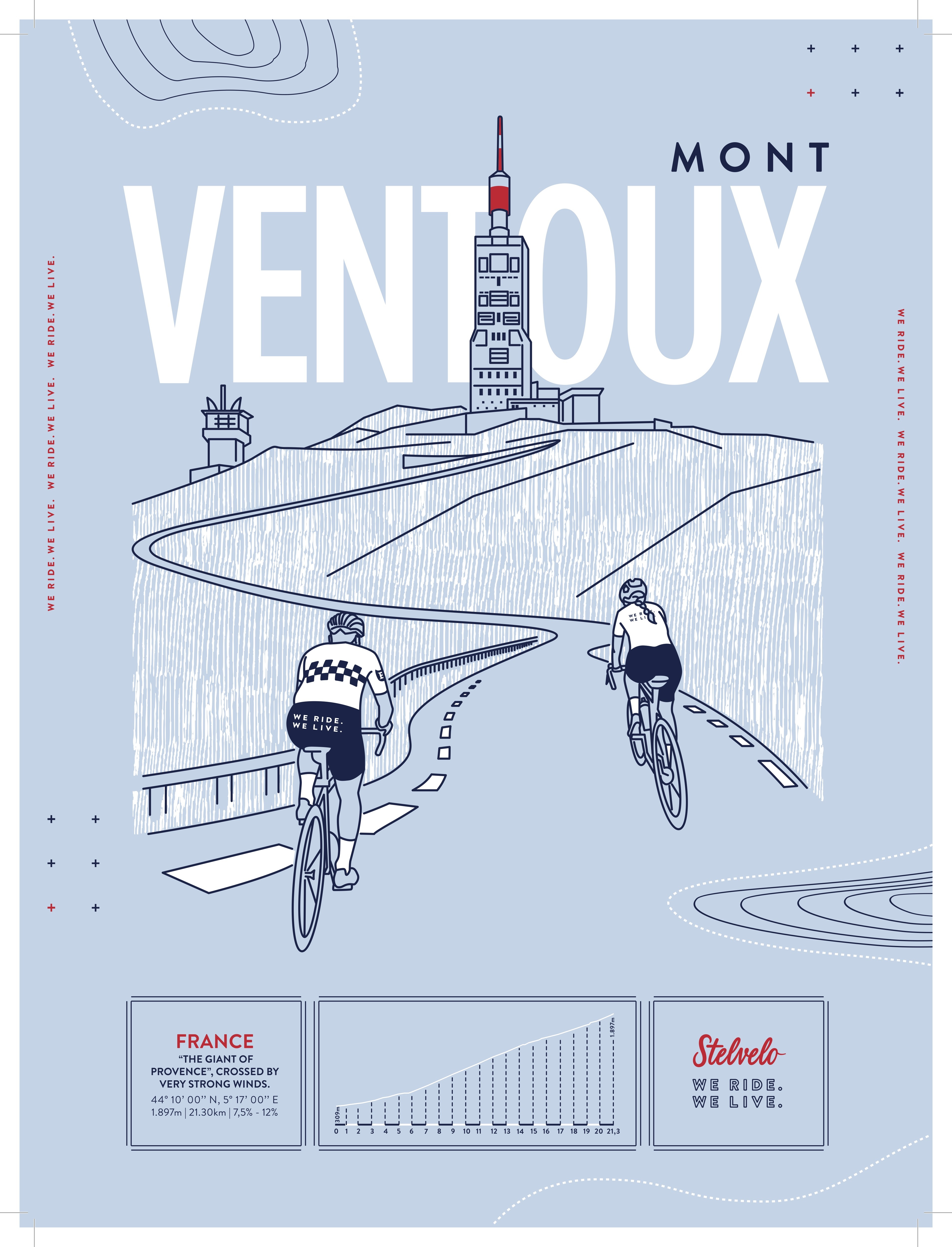 ILUSTRACIÓN MONT VENTOUX