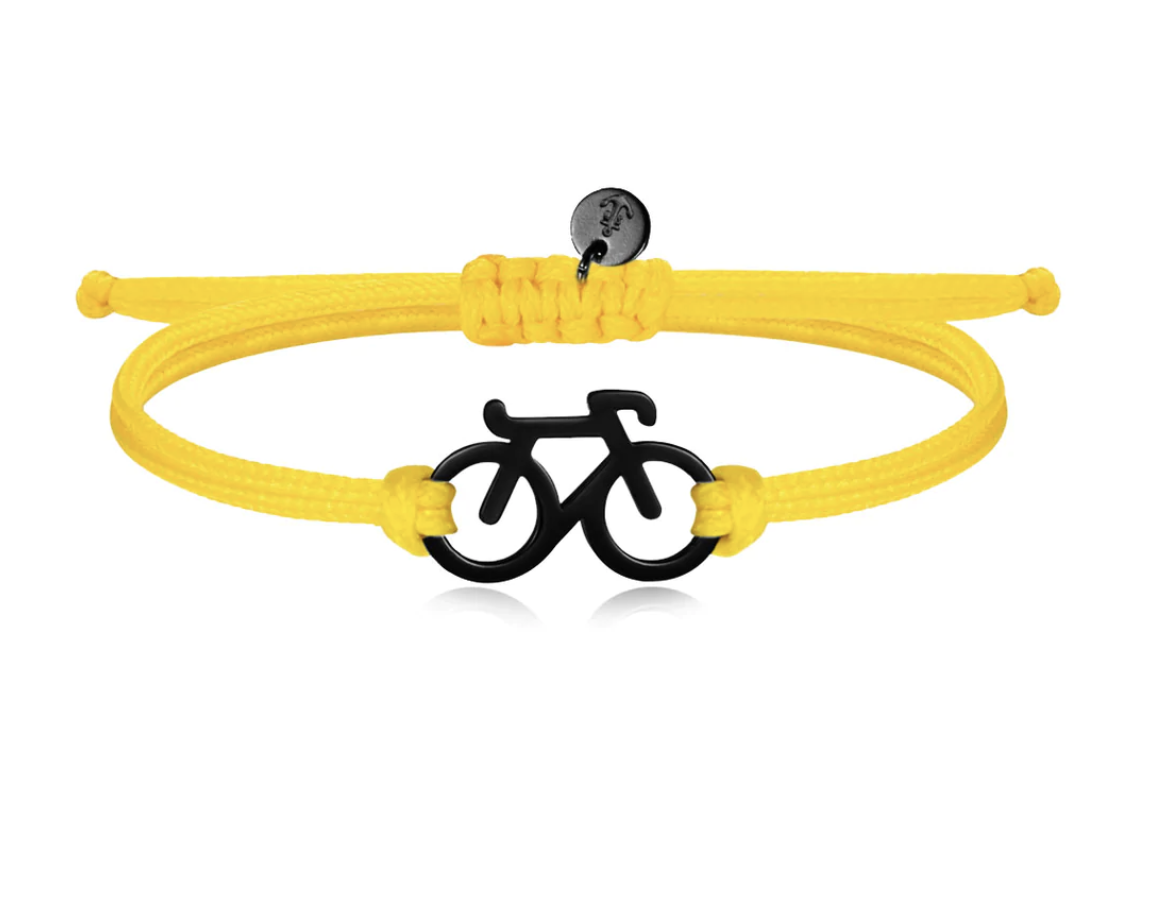 PULSERA BICI AMARILLA