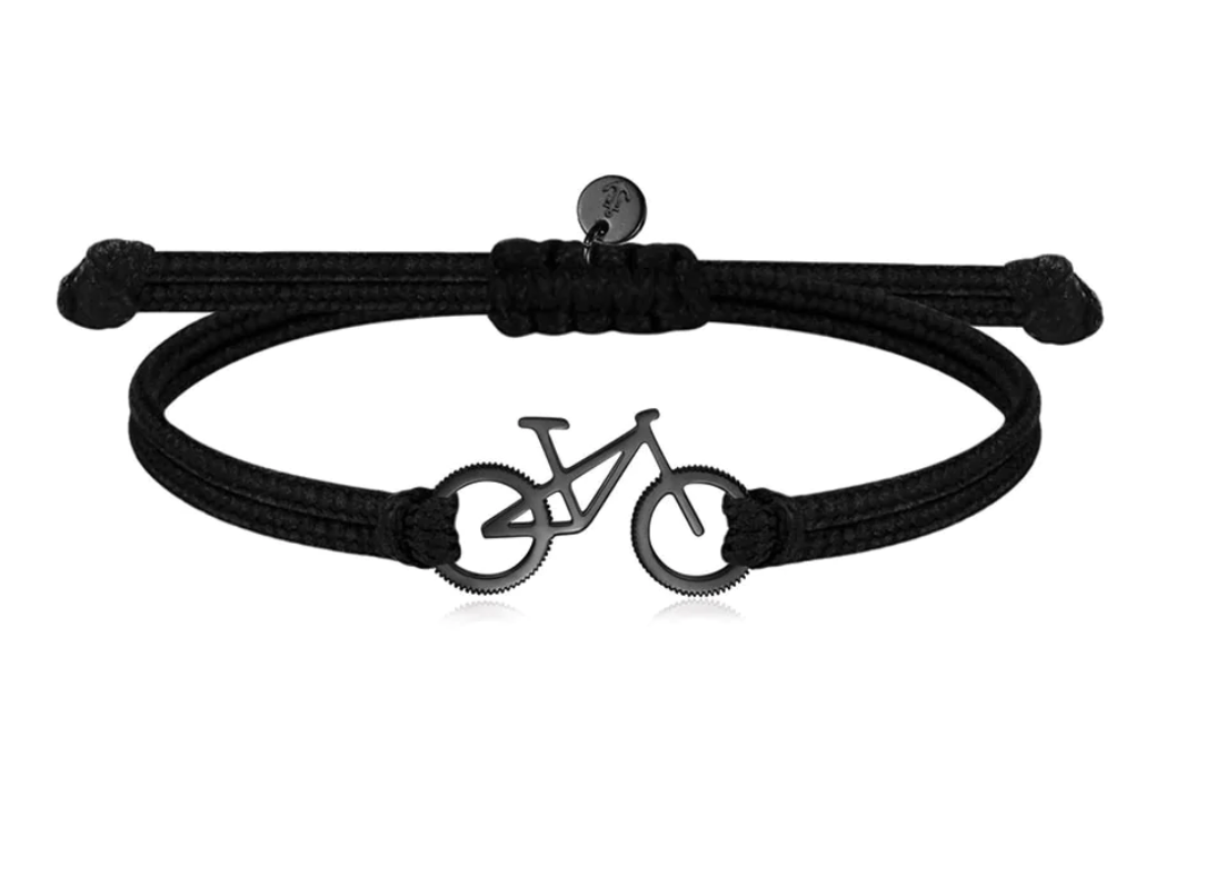 PULSERA MTB BICI NEGRA