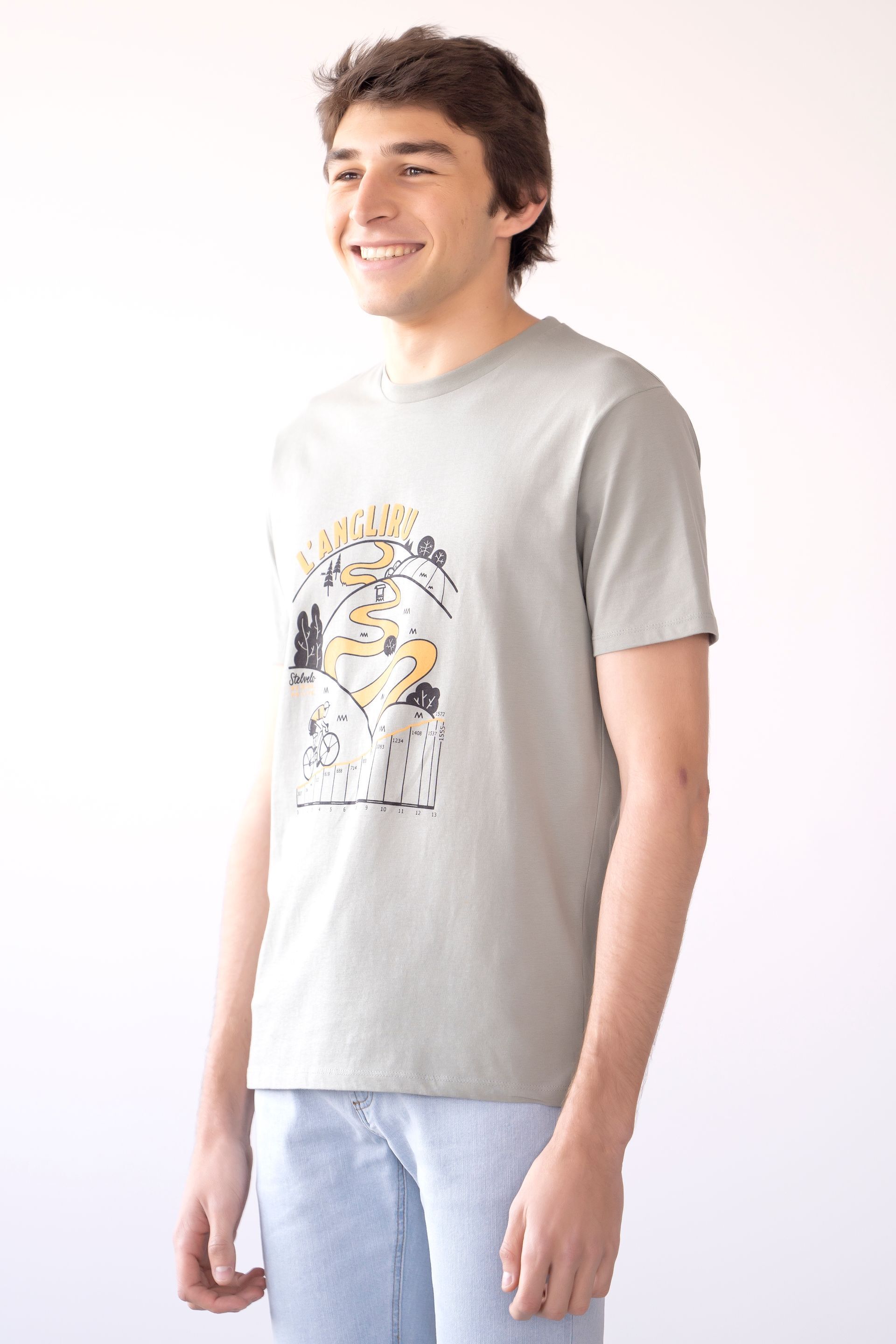 CAMISETA CICLISMO HOMBRE L´ANGLIRU AFTER RIDE