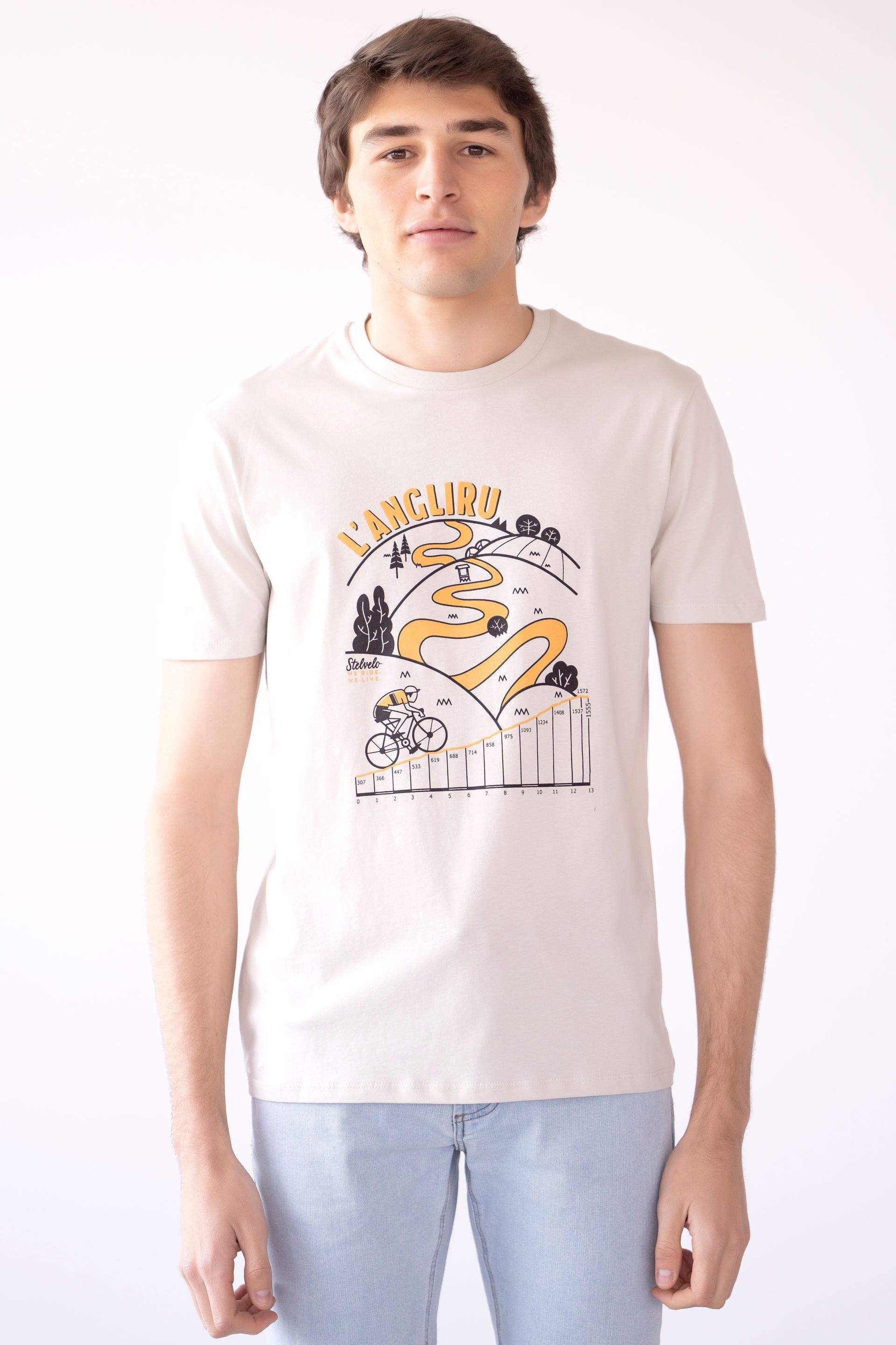 MEN´S L´ANGLIRU CREAM TSHIRT