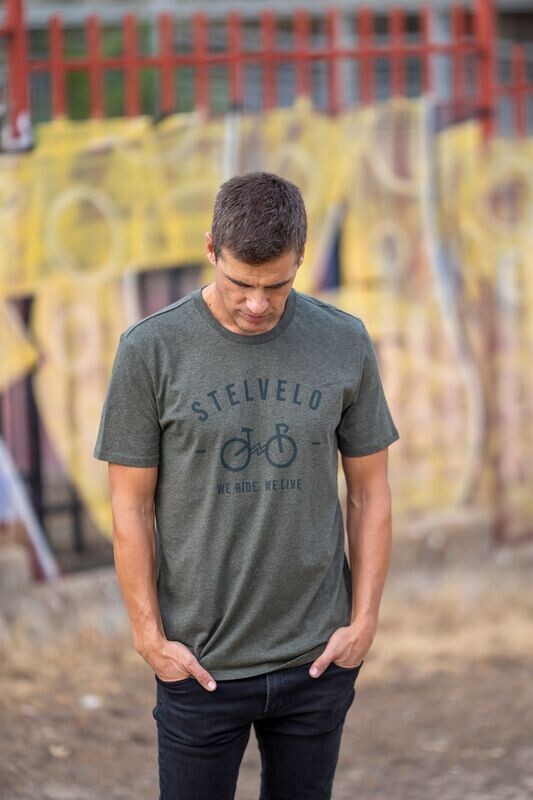 CAMISETA HOMBRE AFTER RIDE VOLT VERDE