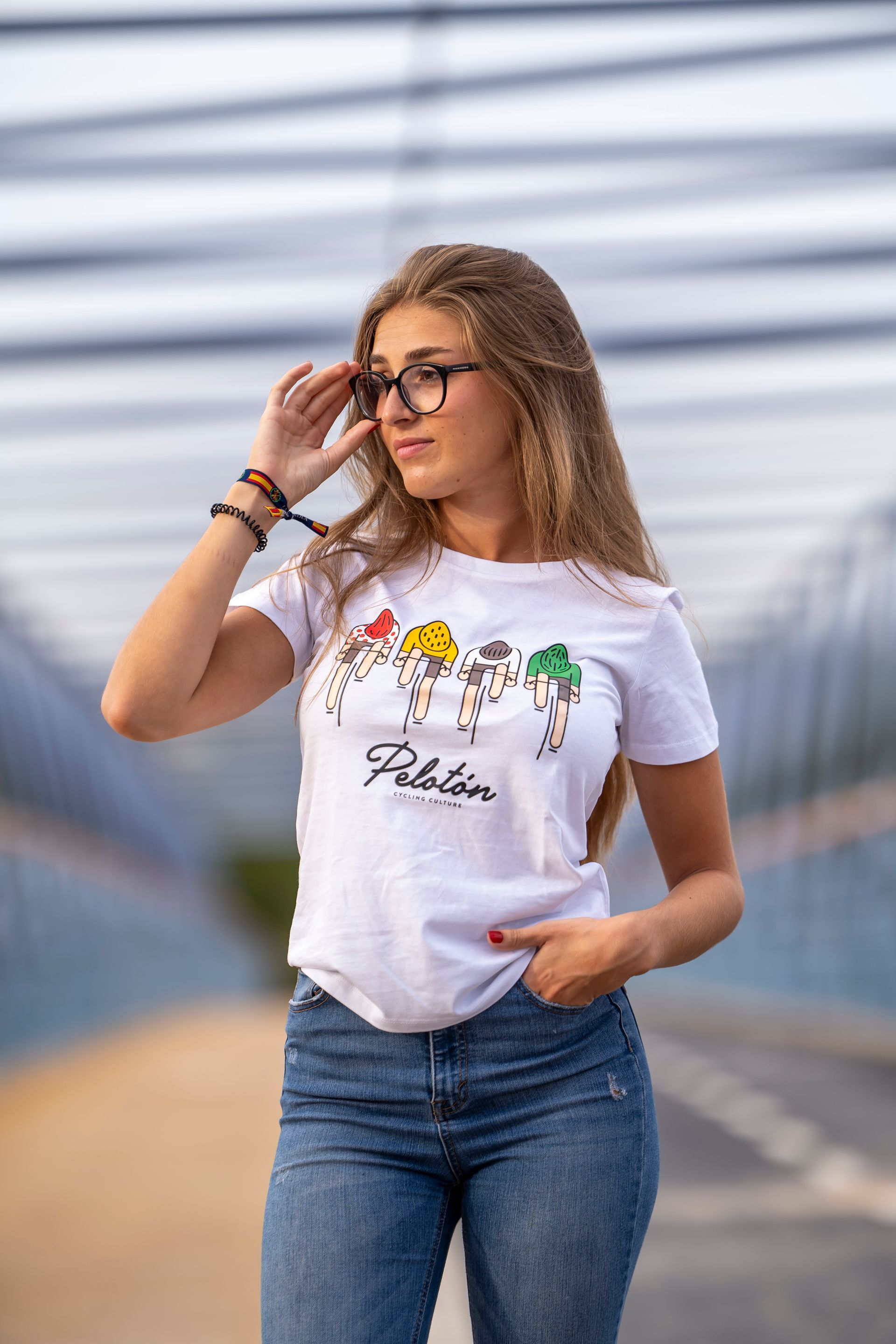 CAMISETA CICLISMO MUJER PELOTON CLASSIC AFTER RIDE