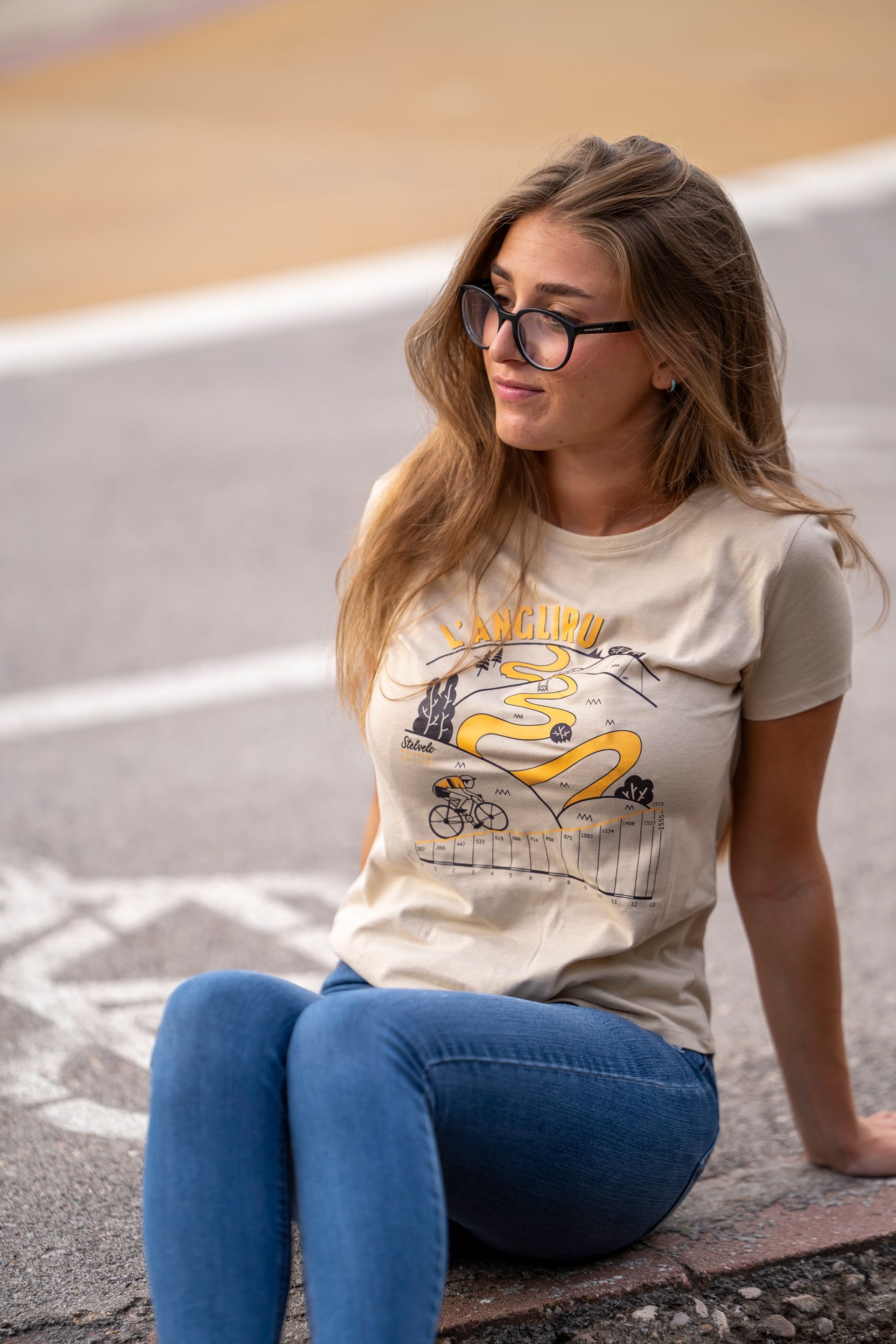 CAMISETA MUJER L´ANGLIRU AFTER RIDE