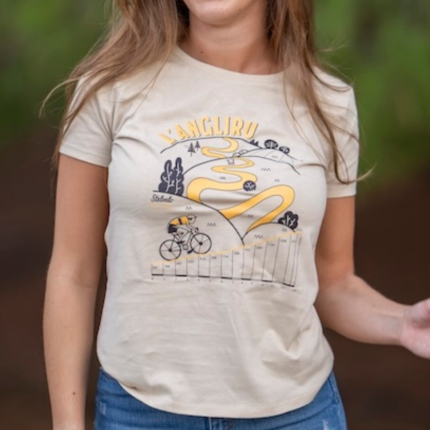 CAMISETA MUJER L´ANGLIRU AFTER RIDE