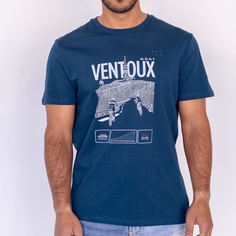 MEN´S DARK BLUE T-SHIRT MONT VENTOUX