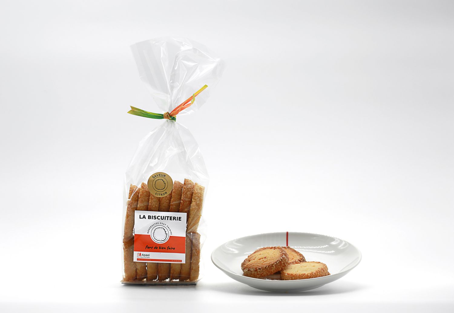 Biscuits Diamant saveur citron