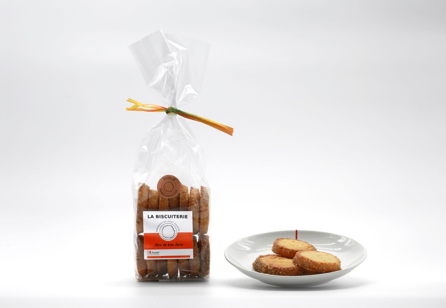 Biscuits Diamant saveur pamplemousse