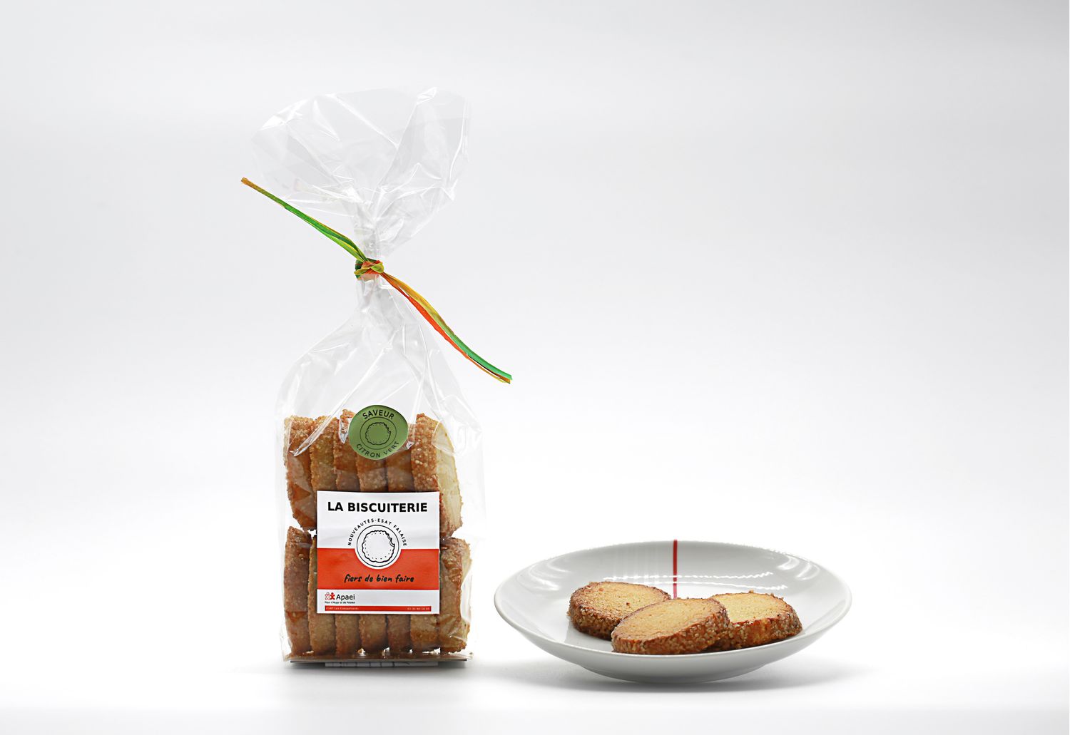 Biscuits Diamant saveur citron vert