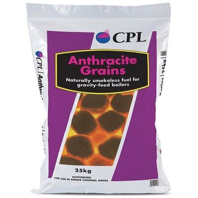 Anthracite Grains 25 KG Pre Packed Bags