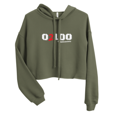 Cropped Pullover Hoodie