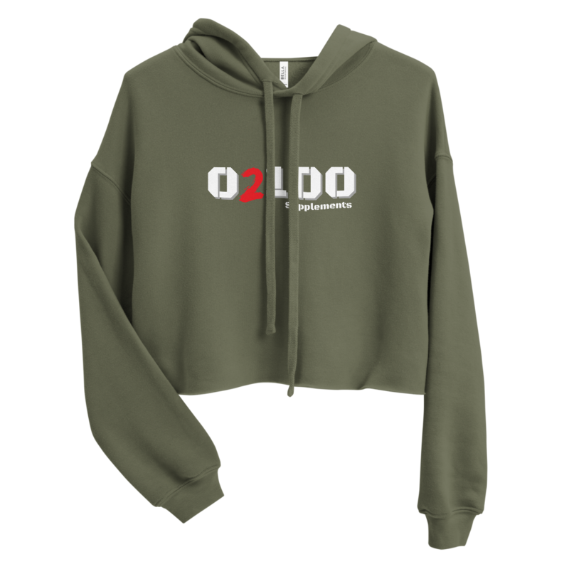 Cropped Pullover Hoodie