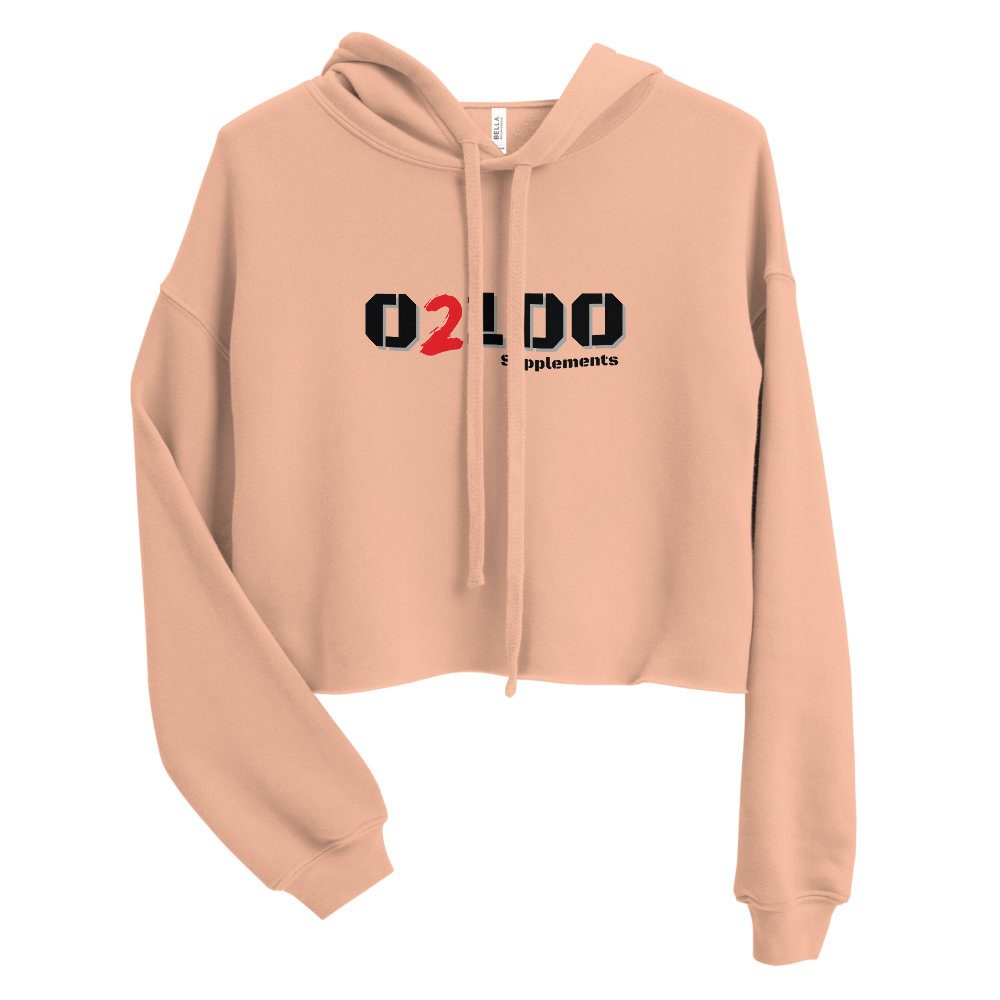 Cropped Pullover Hoodie