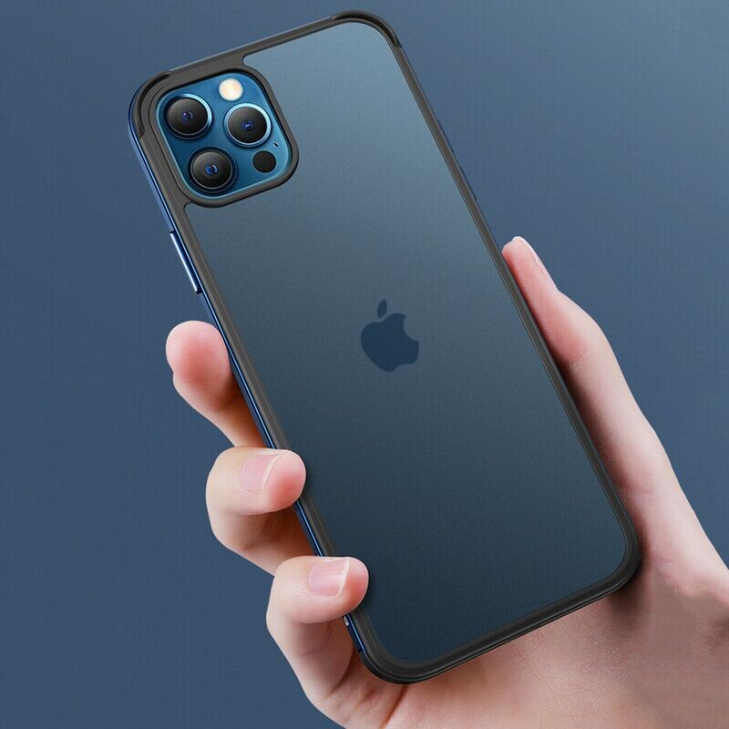 Shockproof Metal Bumper Frame Frosted Phone case